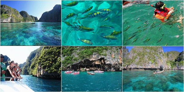 FULL DAY PHI PHI ISLAND BY Cruiser VIP Lung  (Location;  Krabi)