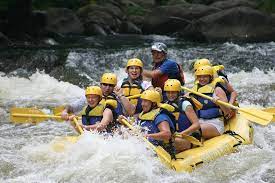 FULL DAY RAFTING PROGRAM 05 in 01  (Location; Phang Nga)